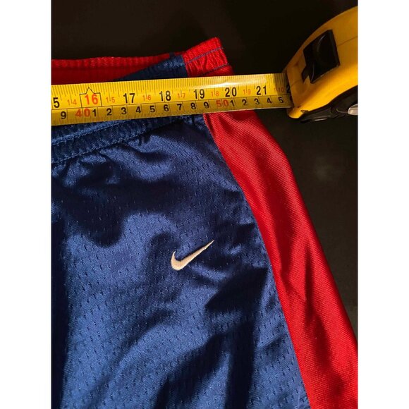 Vtg Nike x LA Clippers NBA Basketball Shorts Mens 2XL 9" Reversible Shiny Y2K - Picture 6 of 8